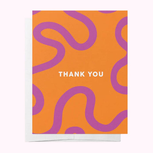 Bad on Paper Greeting Card - Thank you Greeting Card Bad on Paper 