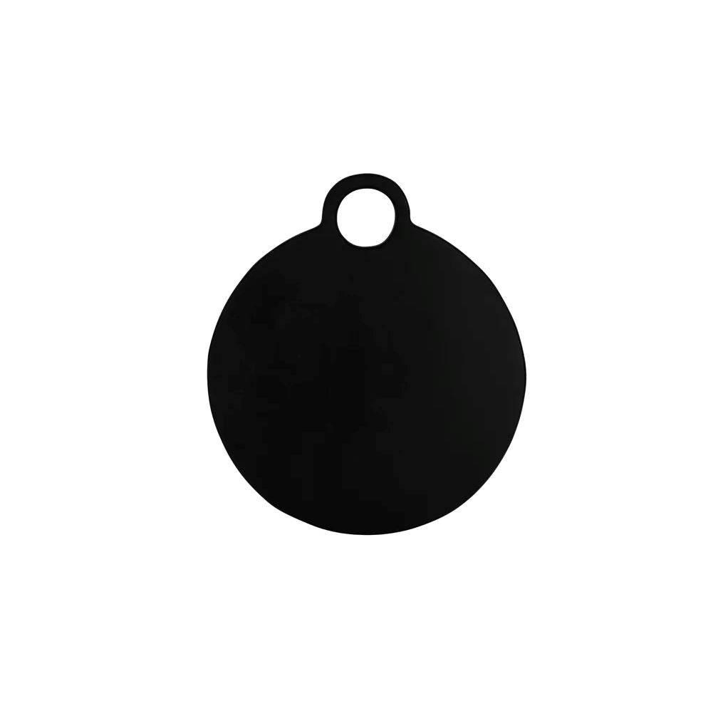 Chef Inox Round Serving Board - Black Acacia Serving Board Tomkin 