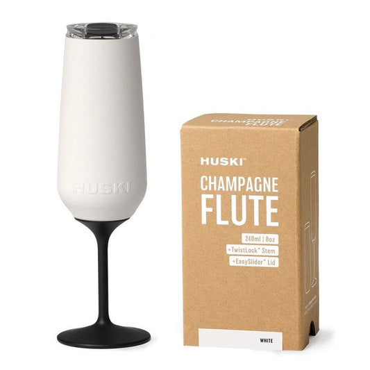 Huski Champagne Flute - White Champage Flute Huski 