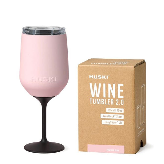 Huski Wine Tumbler 2.0 - Powder Pink Wine Tumbler Huski 