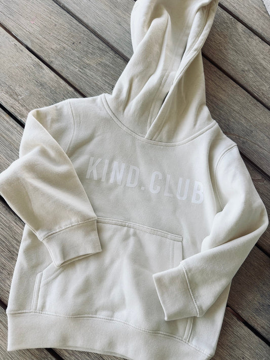 Kind.Club.Kids hoodie - Ecru Style and Error 