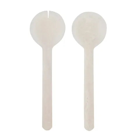 Kip Resin Salad Servers (Set of 2) - Nude Salad Servers Coast to Coast 