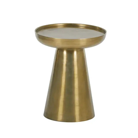 Oro Metal Side Table - Gold Side Table Coast to Coast 