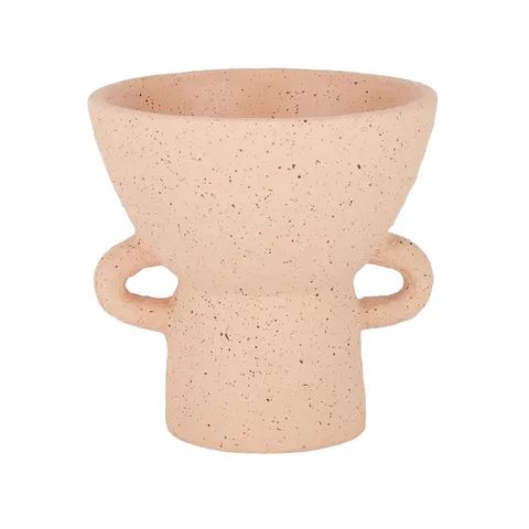 Paulette Cement Pot - Pink Planter Coast to Coast 