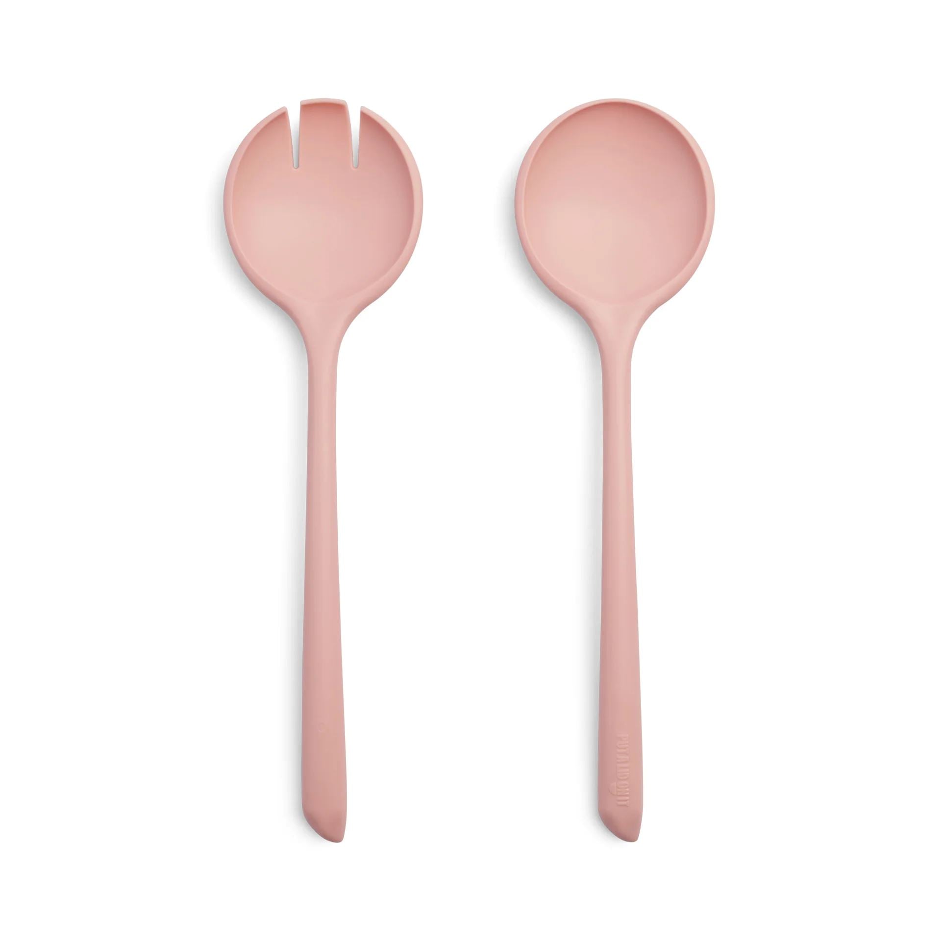 Put A Lid On It Salad Serving Set - Guava Salad Servers Put A Lid On It 