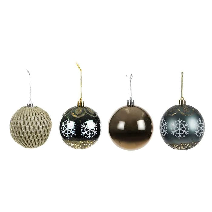 Set of 9 Christmas Baubles - Green XX10785 Christmas Decoration Coast to Coast 